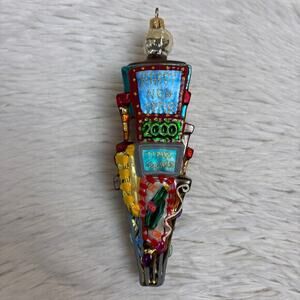 Christopher Radko New Years 2000 Times Square Ball Drop Ornament